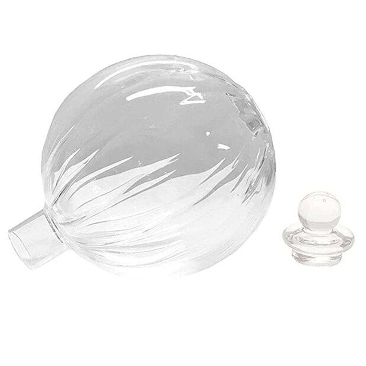 Glass Globe with Blumat Bottle Adapter